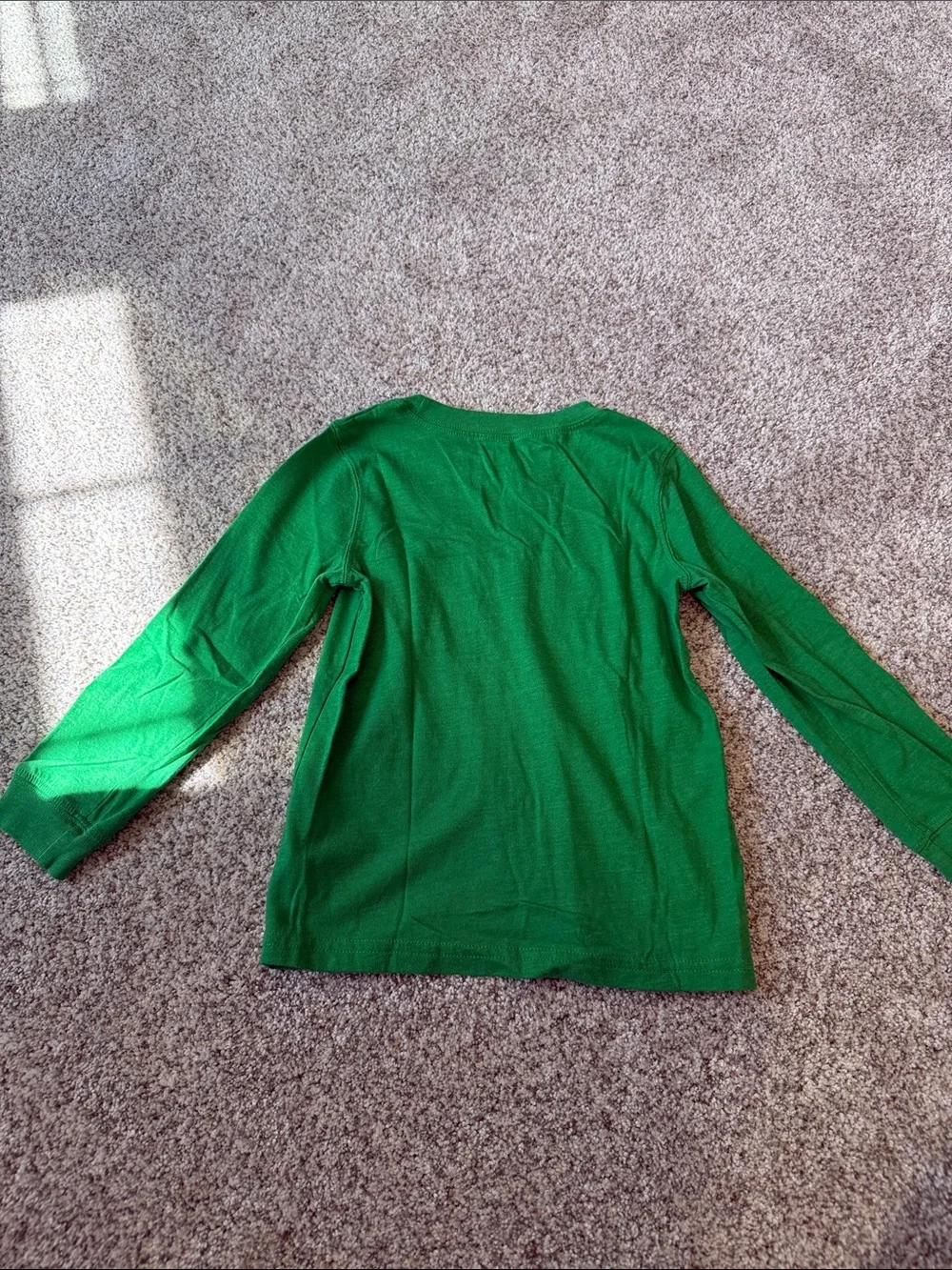 Carter's Boys Always Lucky 365 Green St Patrick's Day Long Sleeve Tee 5T